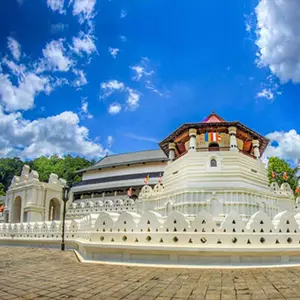 Present-day tooth relic temple Sri Dalada Maligawa
