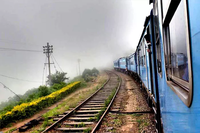 Adam's Peak by Trains