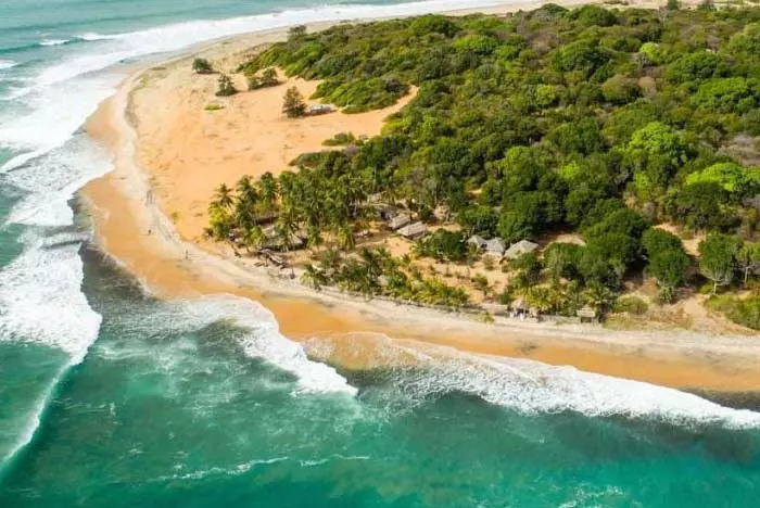 Arugan Bay beach in Sri Lanka