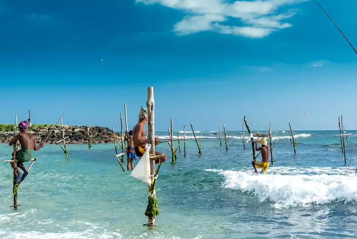 Stilt fishing - Galle day tour